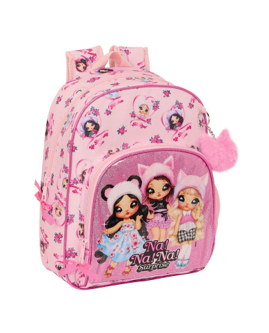 School Bag Na!Na!Na! Surprise Fabulous Pink 28 x 34 x 10 cm