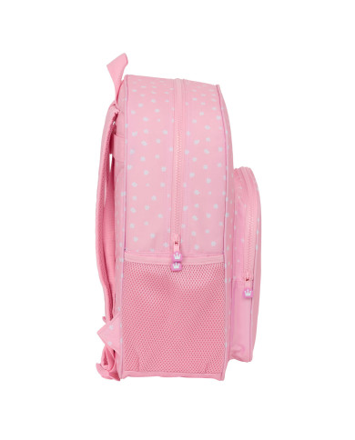 School Bag Glow Lab Sweet home Pink 33 x 42 x 14 cm