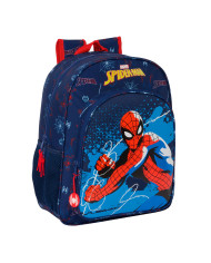 School Bag Spider-Man Neon Navy Blue 32 X 38 X 12 cm