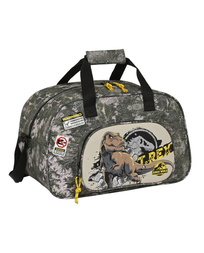 Sports bag Jurassic World Warning Grey 40 x 24 x 23 cm