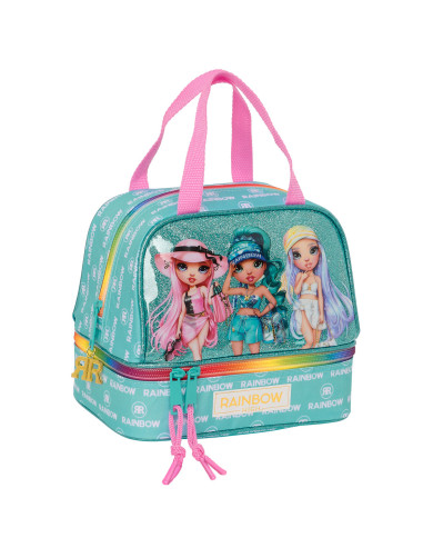 Lunchbox Rainbow High Paradise Turquoise 20 x 20 x 15 cm
