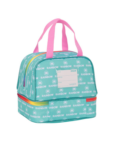 Lunchbox Rainbow High Paradise Turquoise 20 x 20 x 15 cm