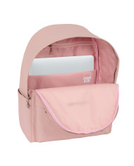 Laptop Backpack Minnie Mouse Teen Misty Pink 31 x 40 x 16 cm