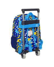 School Rucksack with Wheels Sonic Speed 26 x 34 x 11 cm Blue