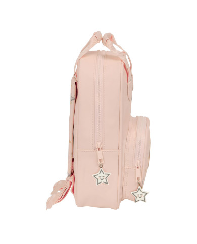 School Bag Minnie Mouse Baby Pink 20 x 28 x 8 cm