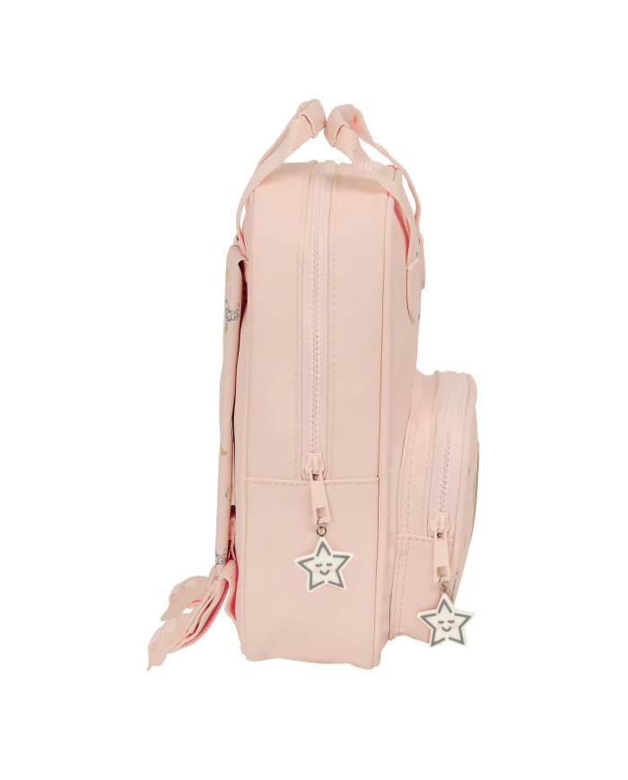 School Bag Minnie Mouse Baby Pink 20 x 28 x 8 cm