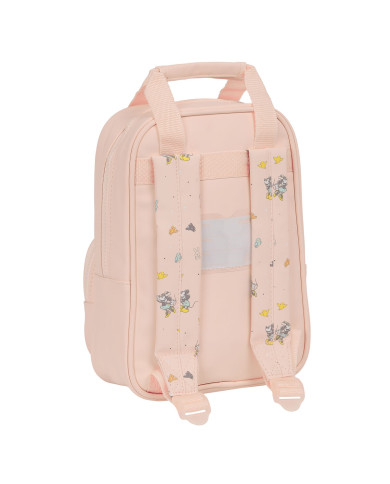 School Bag Minnie Mouse Baby Pink 20 x 28 x 8 cm
