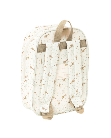 School Bag Sophie la Girafe Beige 20 x 28 x 8 cm