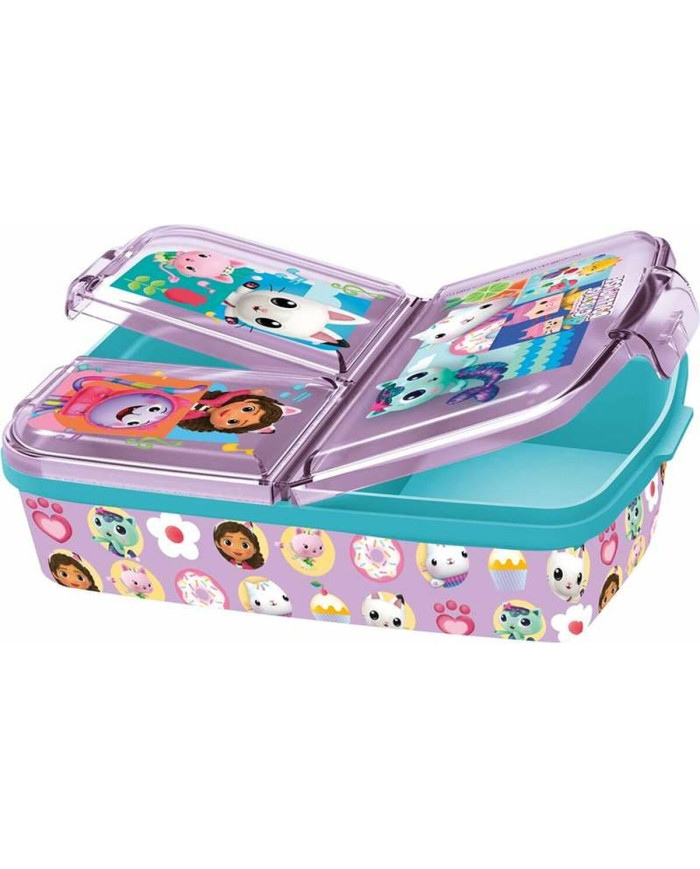 Sandwich Box Gabby's Dollhouse Party Light Pink 16 x 6 x 12,5 cm Children's