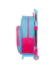 School Rucksack with Wheels LOL Surprise! Divas Blue 28 x 34 x 10 cm
