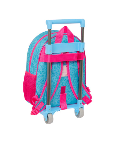 School Rucksack with Wheels LOL Surprise! Divas Blue 28 x 34 x 10 cm