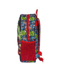 School Bag The Avengers Black Red 27 x 33 x 10 cm