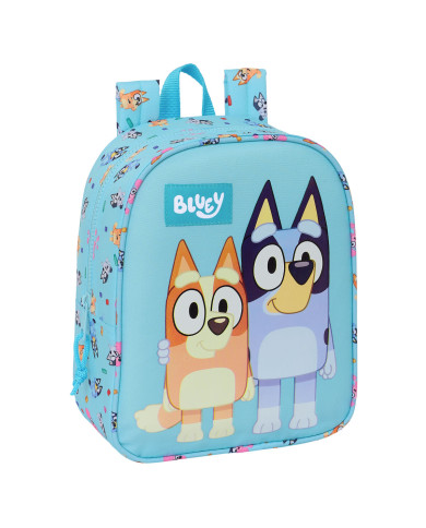 School Bag Bluey Sky blue 22 x 27 x 10 cm