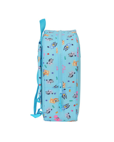 School Bag Bluey Sky blue 22 x 27 x 10 cm