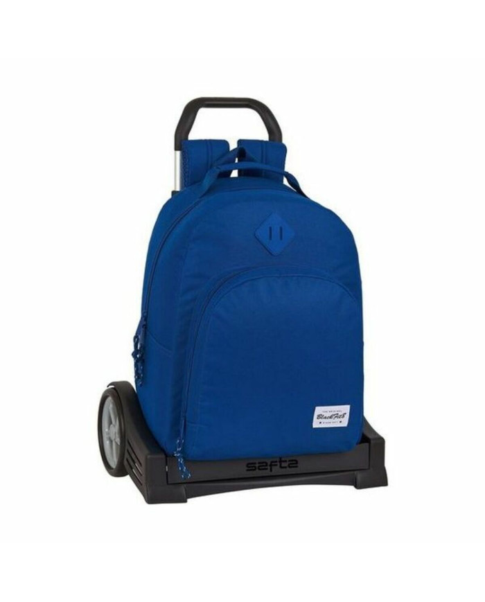 School Rucksack with Wheels Evolution BlackFit8 Oxford Dark blue (32 x 42 x 15 cm)