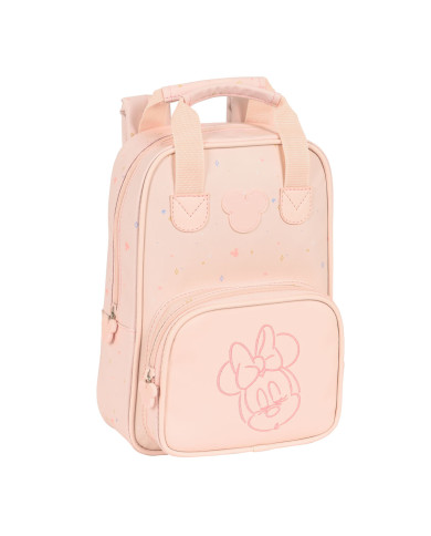 School Bag Minnie Mouse Pink (20 x 28 x 8 cm)