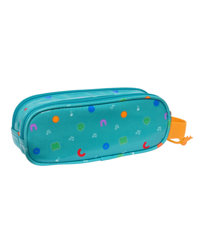 Double Carry-all CoComelon Back to class Light Blue (21 x 8 x 6 cm)
