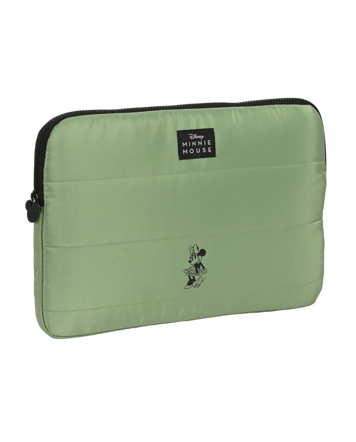 Laptop Cover Minnie Mouse Mint shadow Military green 34 x 25 x 2 cm