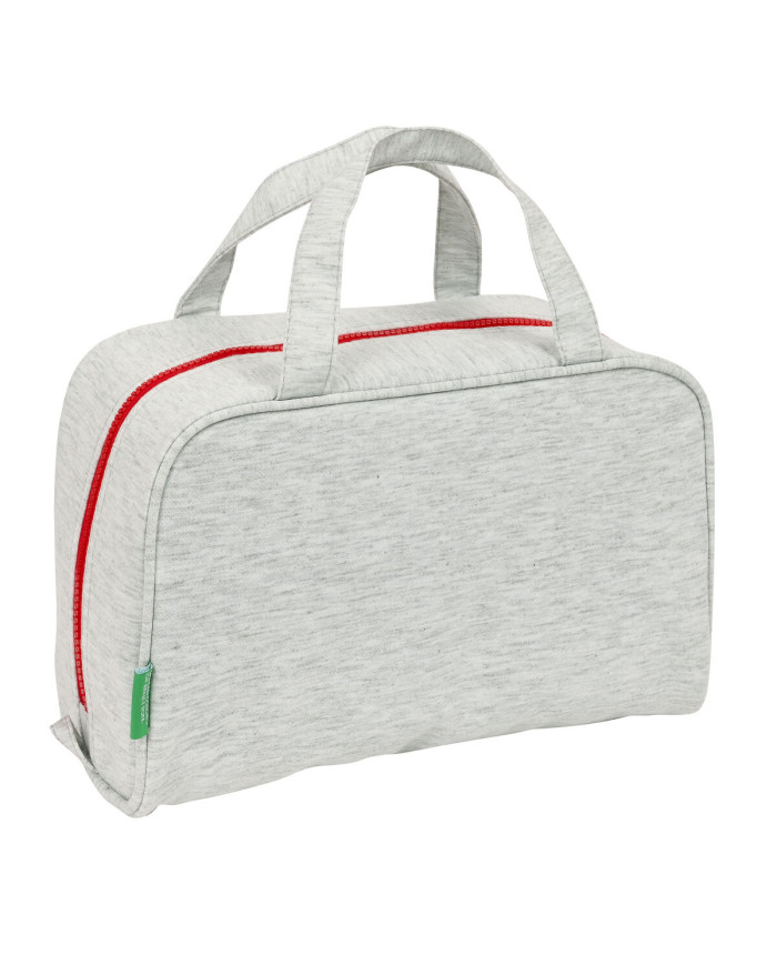 School Toilet Bag Benetton Pop Grey 31 x 14 x 19 cm
