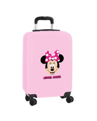 Cabin suitcase Minnie Mouse My Time Pink 20'' 34,5 x 55 x 20 cm