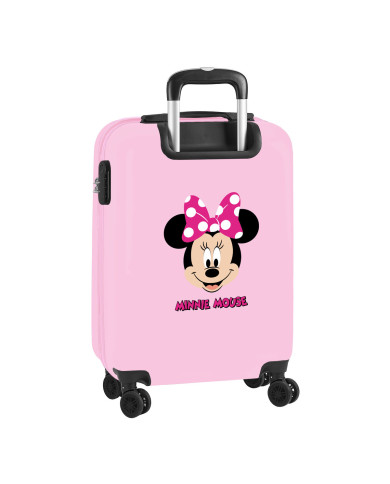 Cabin suitcase Minnie Mouse My Time Pink 20'' 34,5 x 55 x 20 cm