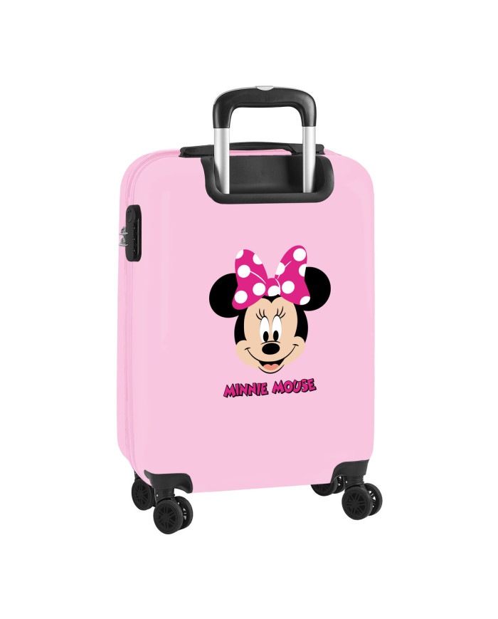 Cabin suitcase Minnie Mouse My Time Pink 20'' 34,5 x 55 x 20 cm