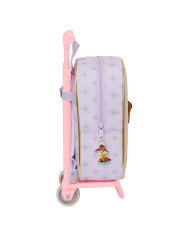 School Rucksack with Wheels Wish Lilac 22 x 27 x 10 cm