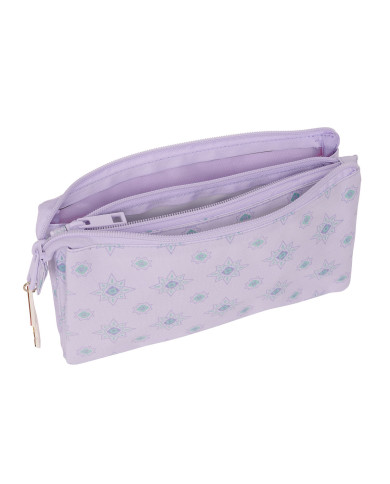 Triple Carry-all Wish Lilac 22 x 12 x 3 cm