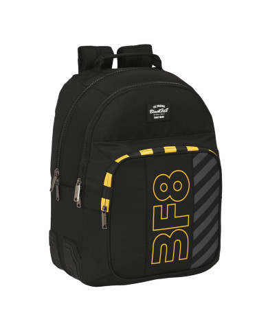 School Bag BlackFit8 Zone Black 32 x 42 x 15 cm