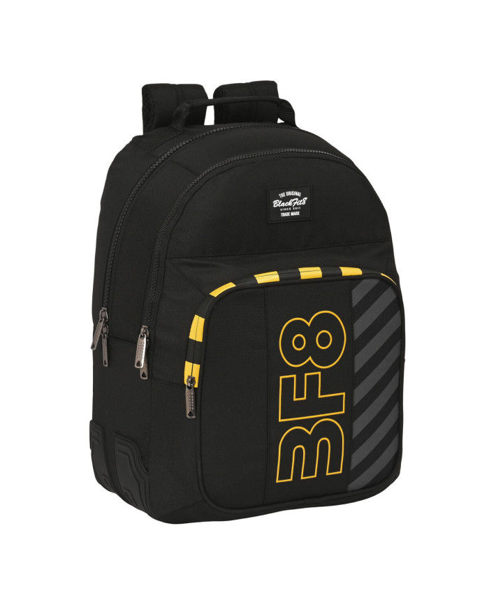 School Bag BlackFit8 Zone Black 32 x 42 x 15 cm