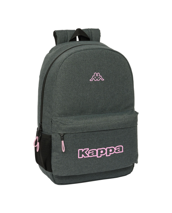 School Bag Kappa Silver pink Grey 30 x 14 x 46 cm