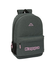 School Bag Kappa Silver pink Grey 30 x 14 x 46 cm