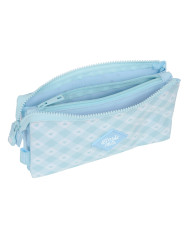 Triple Carry-all Glow Lab Cisnes Light Blue 22 x 12 x 3 cm