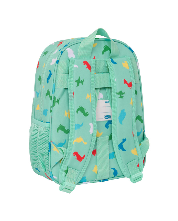 School Bag Peppa Pig George Mint 26 x 34 x 11 cm