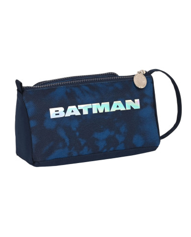 School Case with Accessories Batman Legendary Navy Blue 20 x 11 x 8.5 cm (32 Pieces)