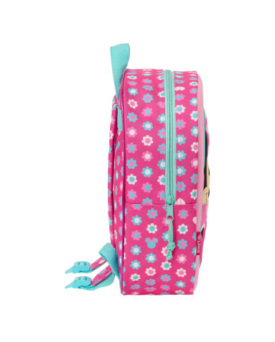3D Child bag Minnie Mouse Pink 22 x 27 x 10 cm
