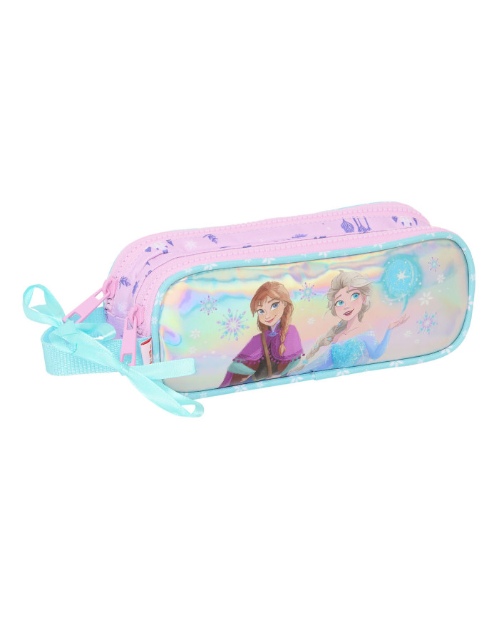 Double Carry-all Frozen Cool days Violet Sky blue 21 x 8 x 6 cm
