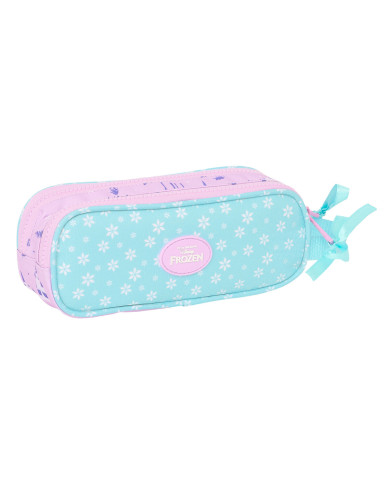 Double Carry-all Frozen Cool days Violet Sky blue 21 x 8 x 6 cm