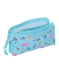 Triple Carry-all Bluey Sky blue 22 x 12 x 3 cm