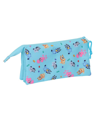 Triple Carry-all Bluey Sky blue 22 x 12 x 3 cm