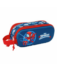 Double Carry-all Spider-Man Red Navy Blue 21 x 8 x 6 cm 3D