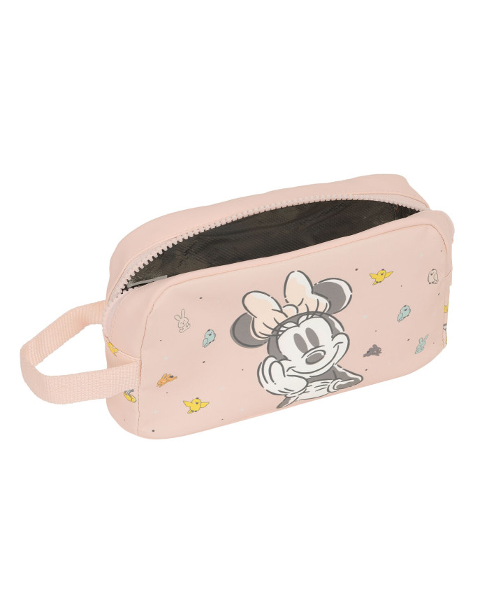 Thermal Breakfast Holder Minnie Mouse Baby Pink 21,5 x 12 x 6,5 cm
