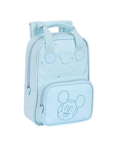 School Bag Mickey Mouse Clubhouse Light Blue 20 x 28 x 8 cm