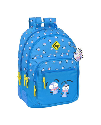 School Bag El Hormiguero Blue 32 x 42 x 15 cm