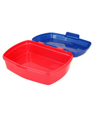 Sandwich Box The Avengers Infinity Blue Plastic Red (17 x 5.6 x 13.3 cm)