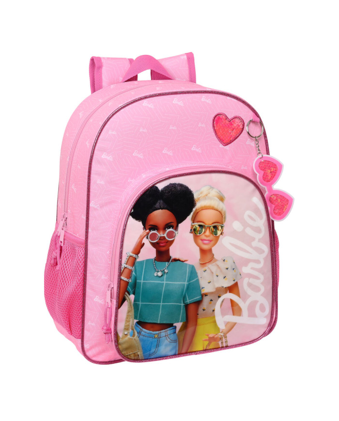 School Bag Barbie Girl Pink 32 X 38 X 12 cm
