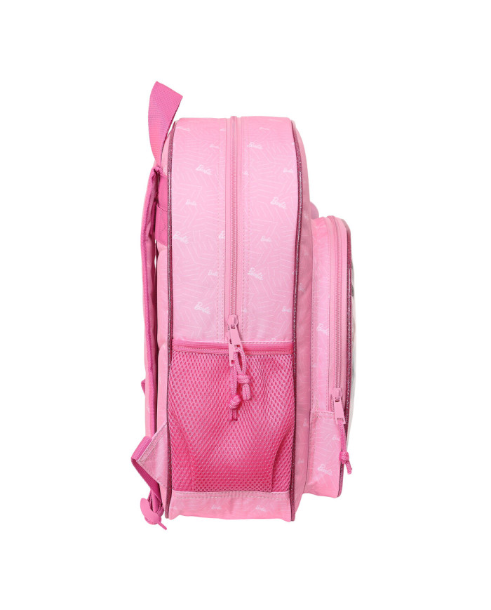School Bag Barbie Girl Pink 32 X 38 X 12 cm