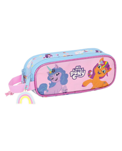Double Carry-all My Little Pony Wild & free Blue Pink 21 x 8 x 6 cm