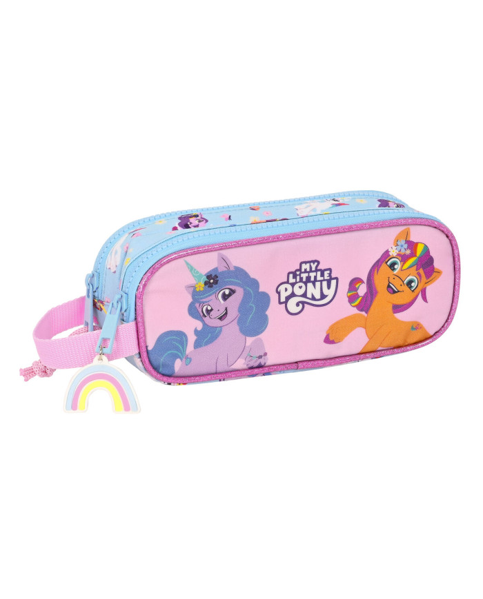 Double Carry-all My Little Pony Wild & free Blue Pink 21 x 8 x 6 cm