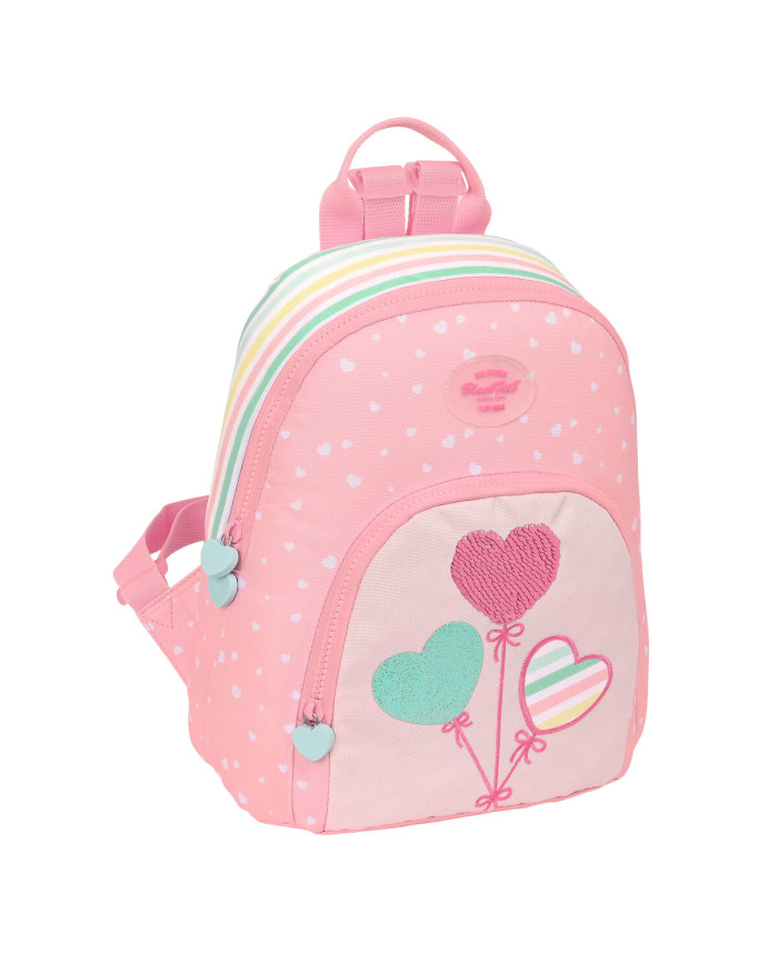 Rucksack BlackFit8 Globitos Mini Pink 25 x 30 x 13 cm
